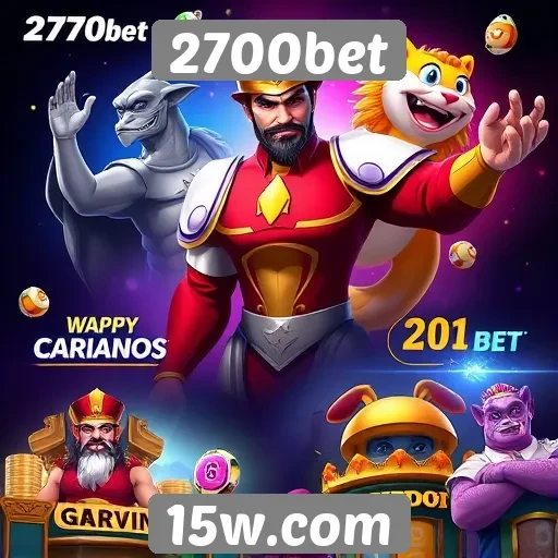 Variedade de jogos disponíveis na plataforma 2700bet